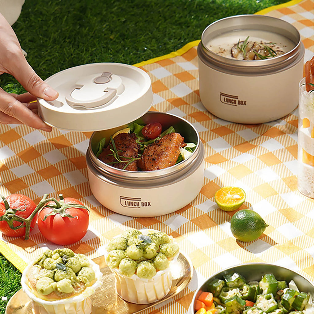 304 Stainless Steel Leakproof Insulated Lunch Box H6326
