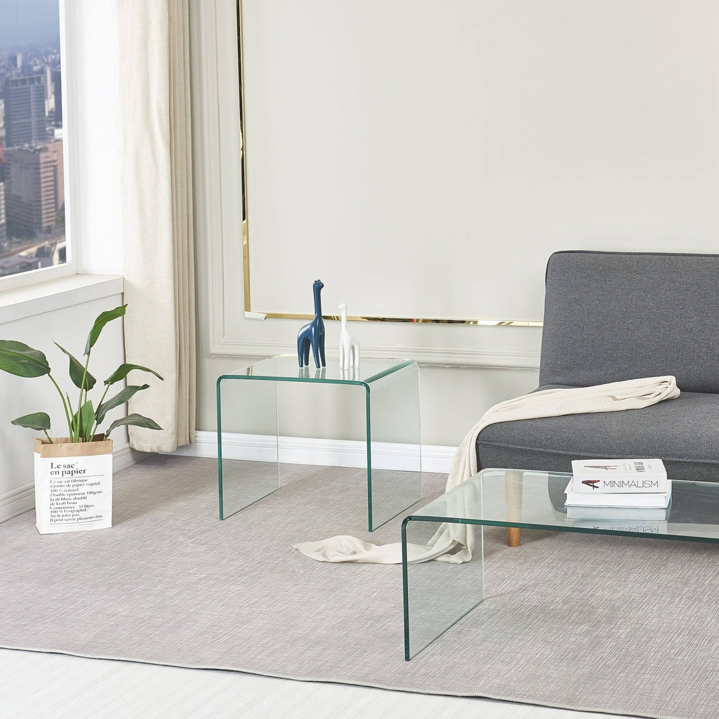 Glass Console Table W446