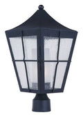 Black Post Mount Light A4217