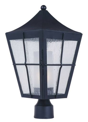Black Post Mount Light A4217