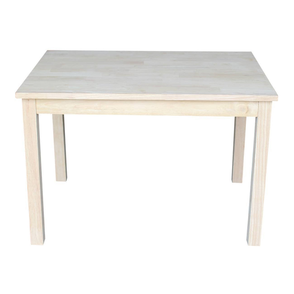 Unfinished Table with 2 Juvenile Chairs B90936
