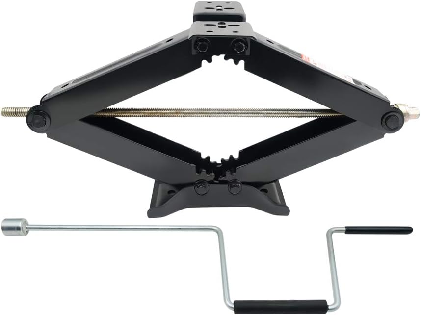24" 7500lbs Heavy Duty RV Scissor Jack Q134347