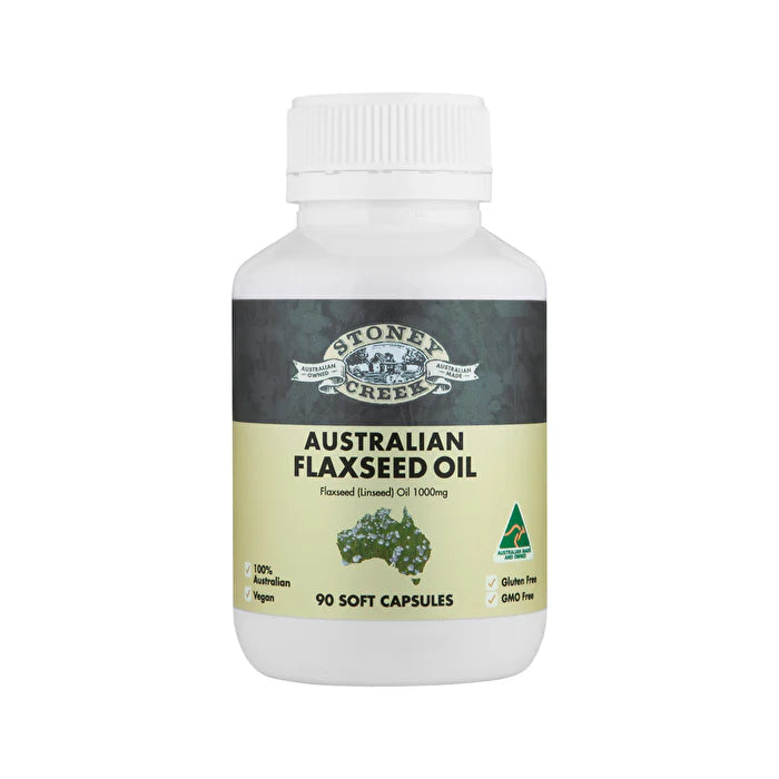 Australian Flaxseed Oil 1000mg 90 Capsules V96075