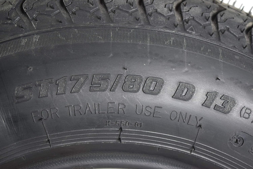 Kenda Load Star Bias Ply DOT Trailer Tire ST175/80D13 Single Pack of 2 N514