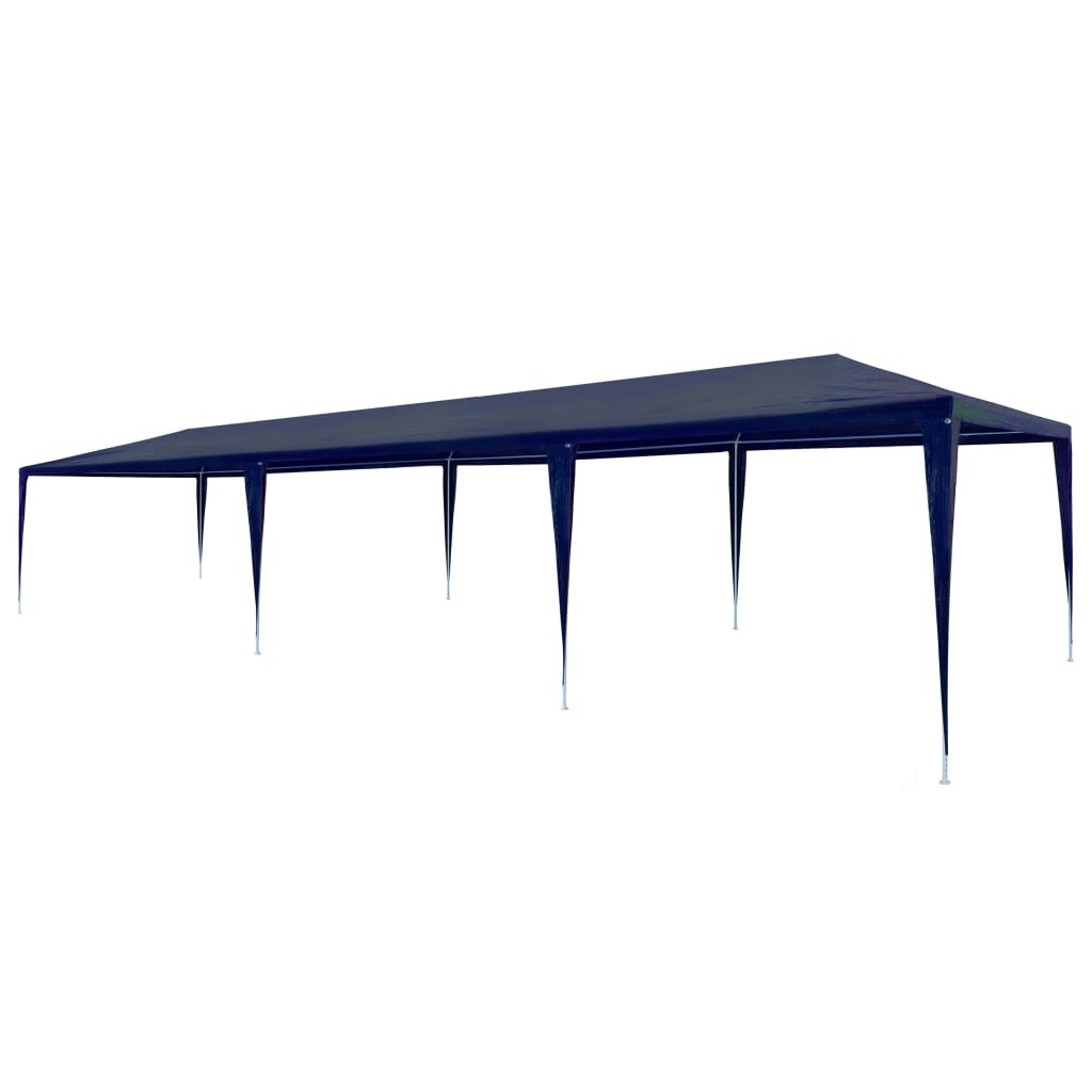Party Tent 9.8'x29.5' PE Blue B961