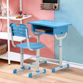 Sky Blue Kids Writing Desk D464