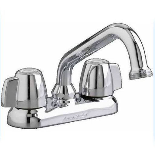 Chrome Double-Handle Laundry Faucet D3101