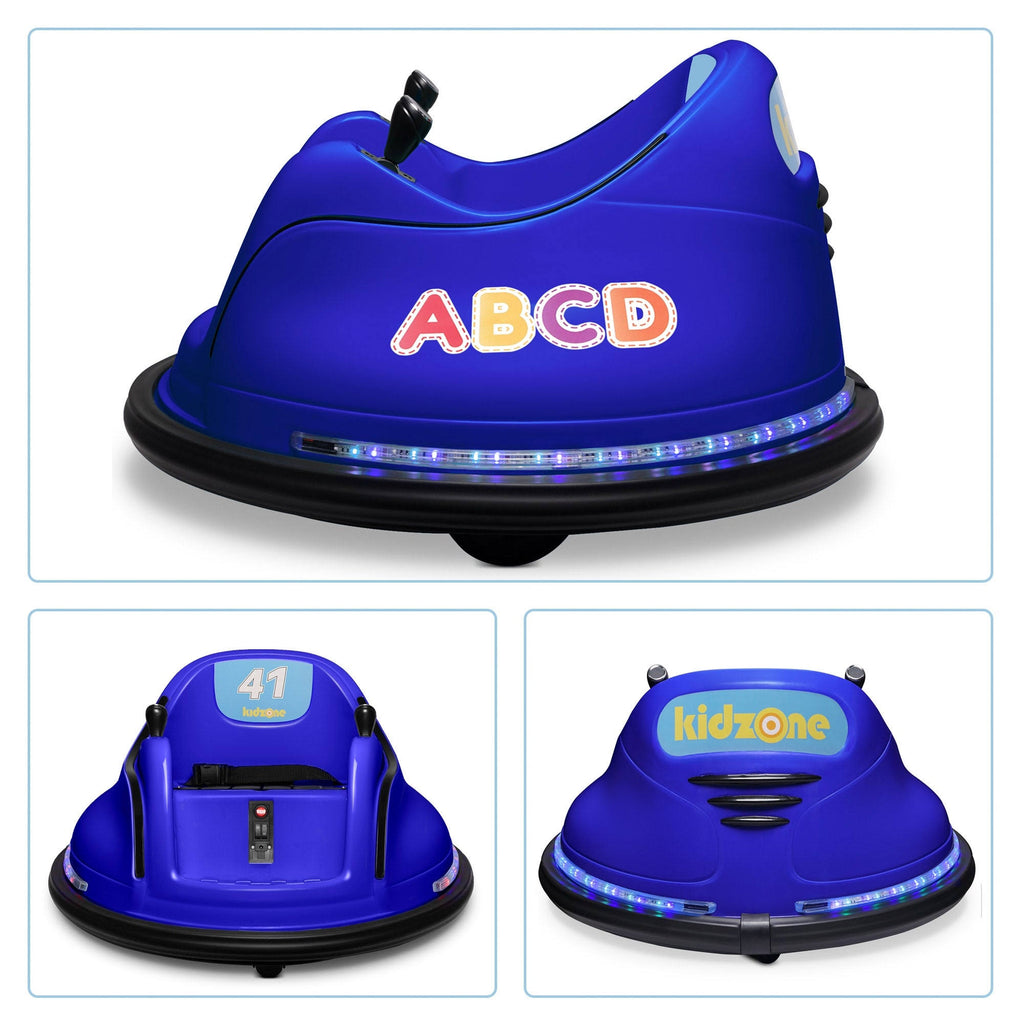 12V 2 Speed Bluetooth Electric Ride on Bumper Car with Remote Control S7340
