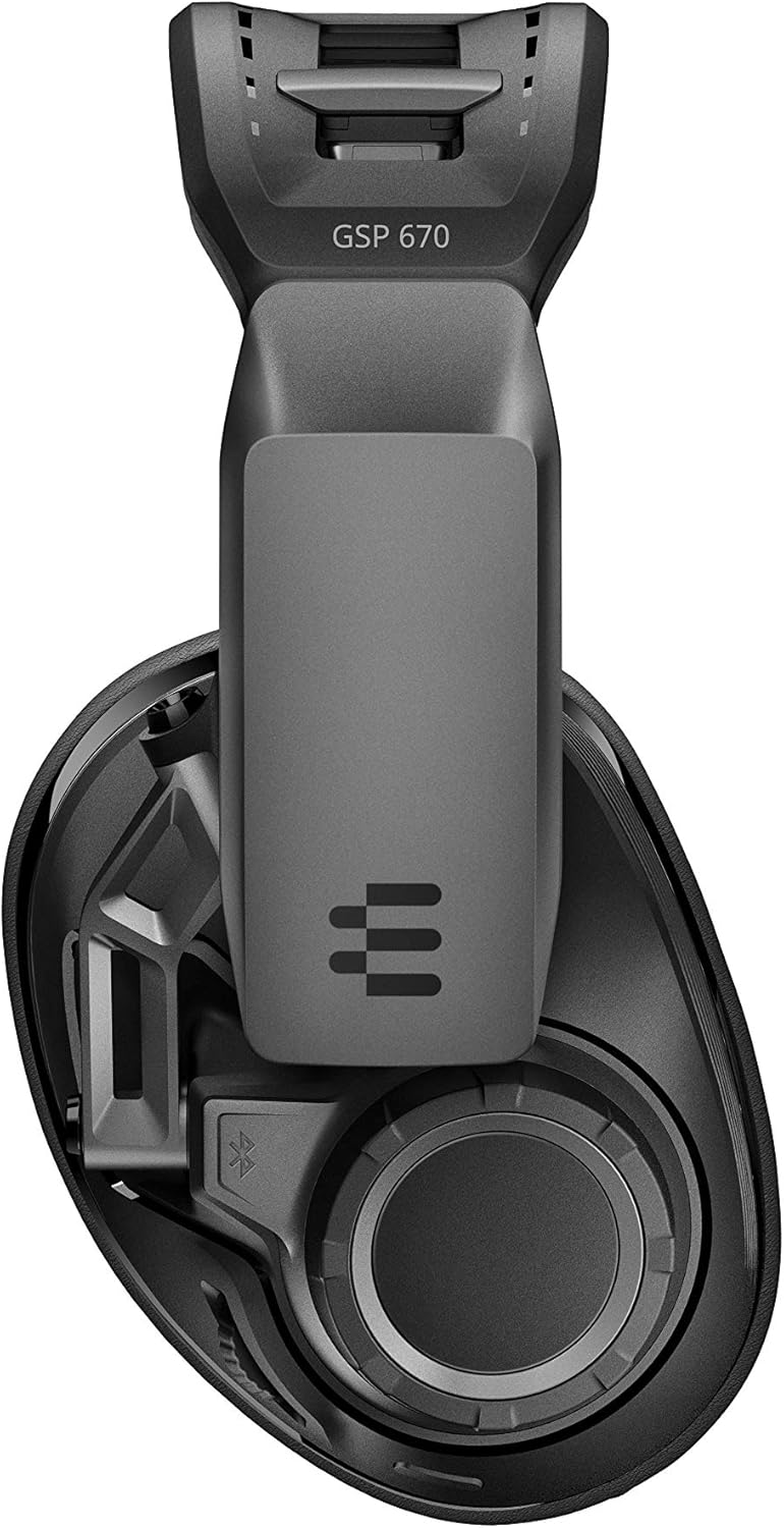 Wireless Gaming Headset with Noise-Cancelling Mic, Black K244