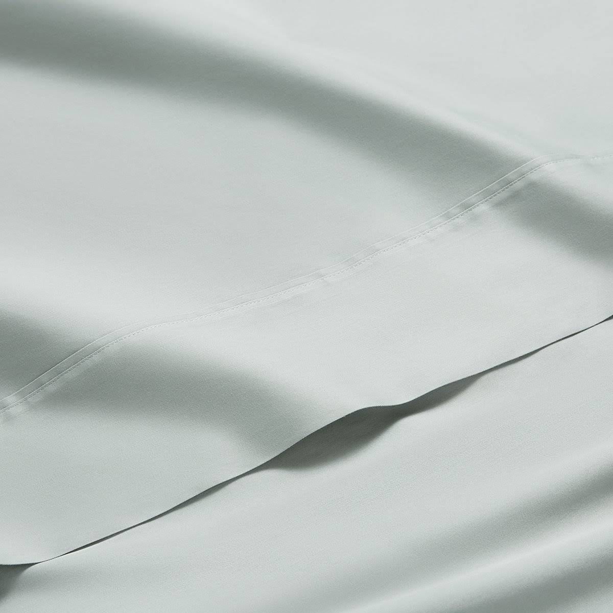 Twin Slate Blue Organic Sateen Sheet Set N8173