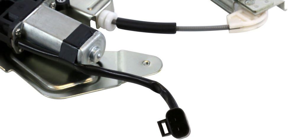 Power Window Lift Regulator with Motor Assembly Rear Right Passenger 4 Door Sedan Pack of 2 M4354