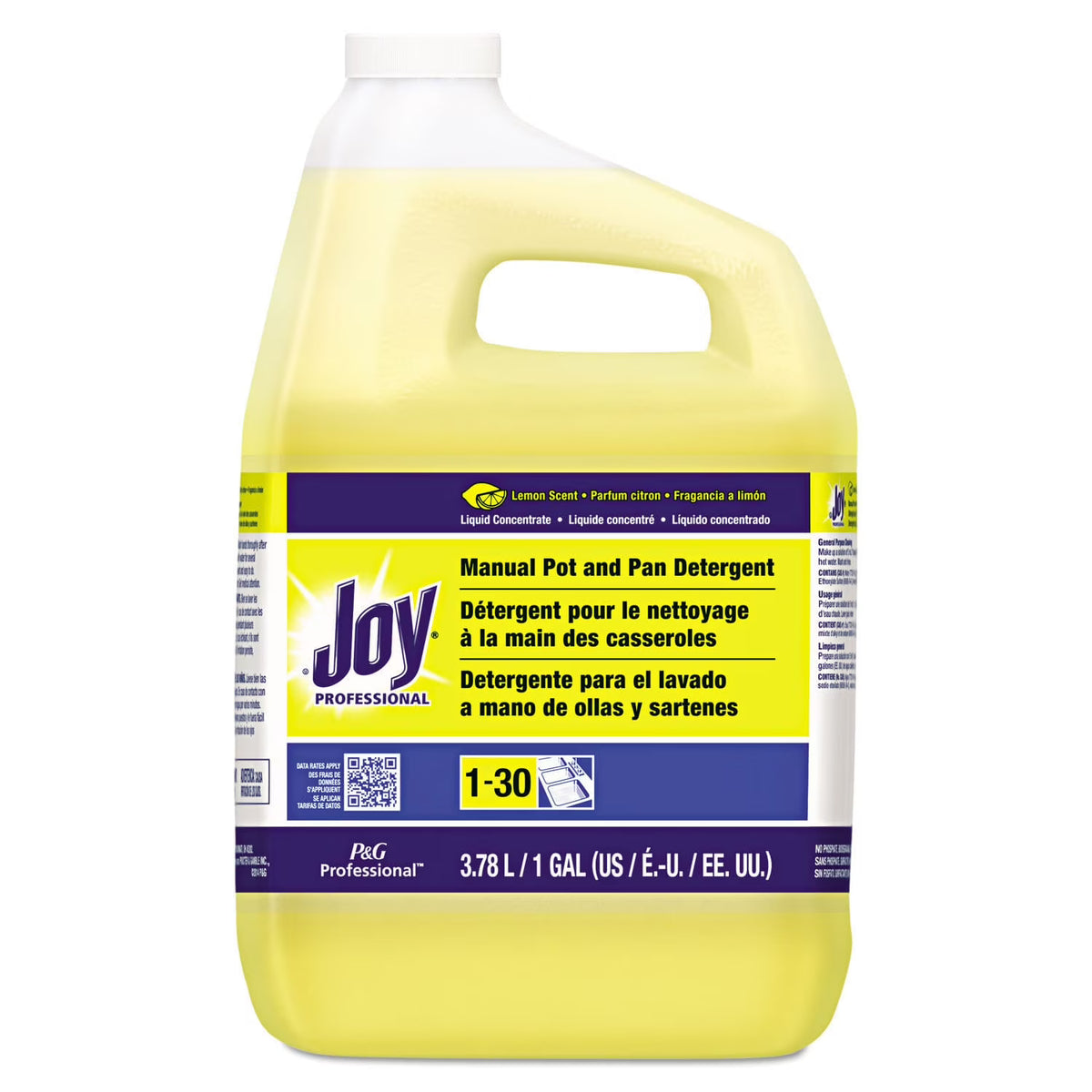 Lemon Scent Liquid Dish Soap, 128 Fluid Ounce E7070