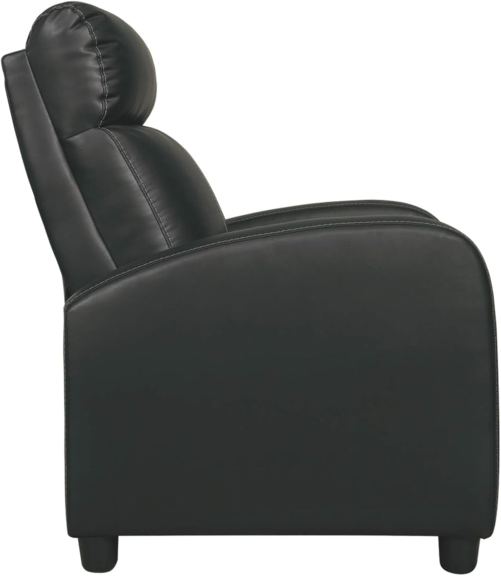 Black Low Leg Recliner J27018
