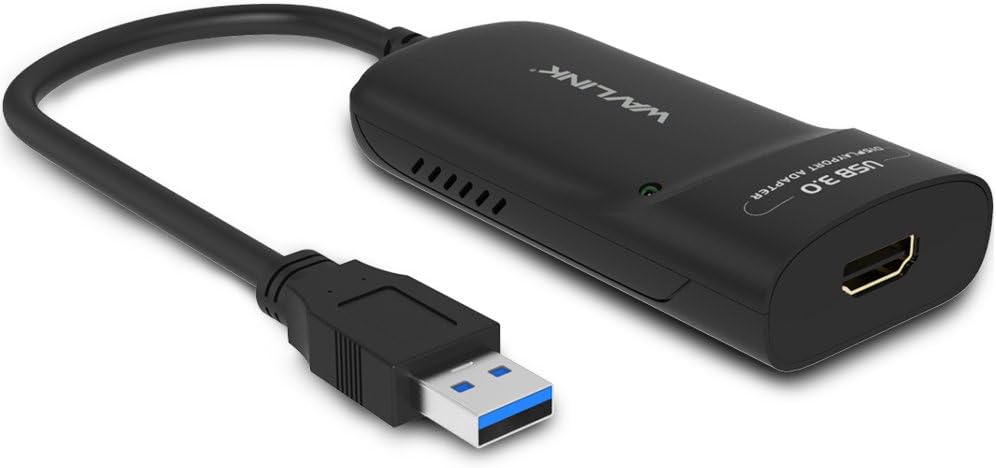 USB 3.0 to HDMI Video Graphic Adapter with Audio Port, Black Pack of 2 P596787