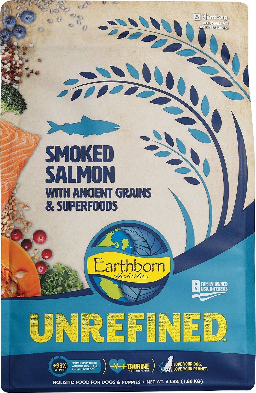 Smoked Salmon Dry Dog Food with Ancient Grains, 25 lbs R480