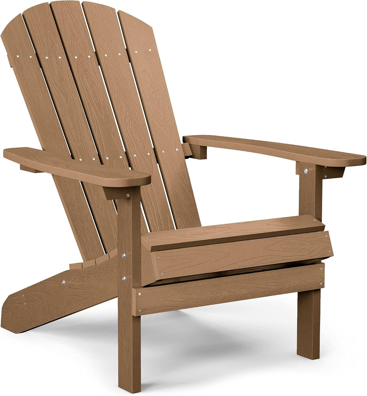 Grey Plastic Adirondack Chair Y6934