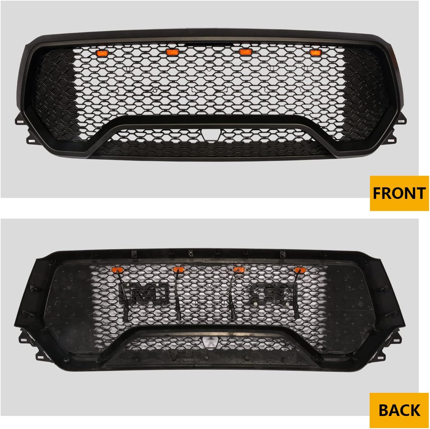 Modified Grill with 4 LED Light Logo Letters E67146