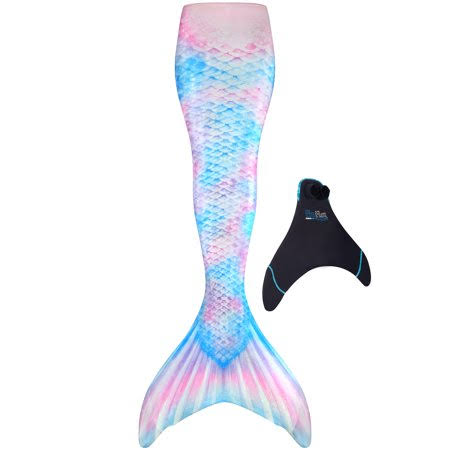 Adult Large Blue Mermaid Tail with Monofin D581676