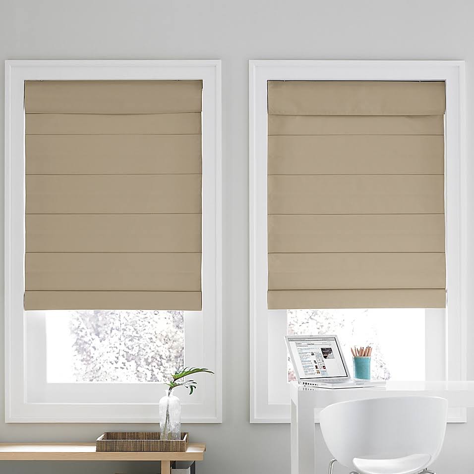 Khaki Cordless Roman Cellular Shade G2099