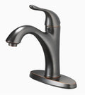 Oil Rubbed Bronze Bathroom Sink Faucet with Drain X425671