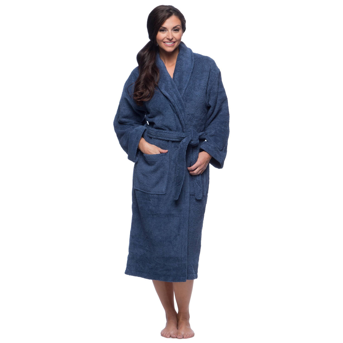 Beige Turkish Cotton Terry Bathrobe K226505