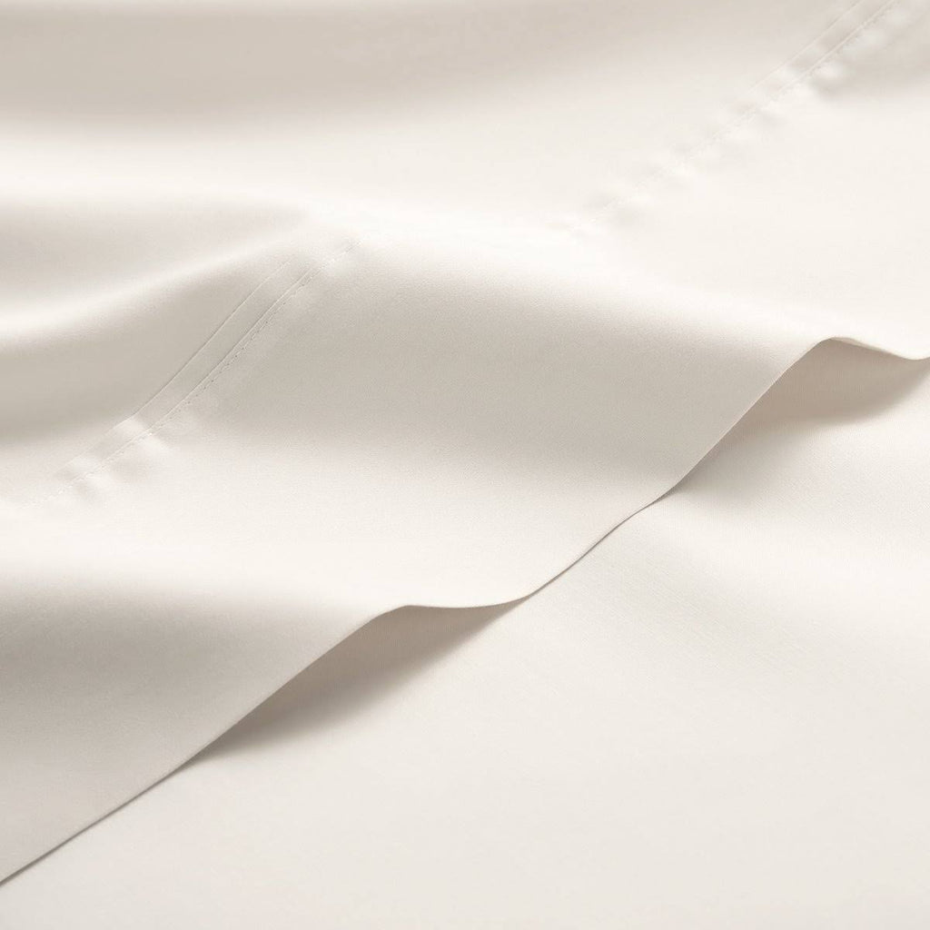Twin Slate Blue Organic Sateen Sheet Set N8173