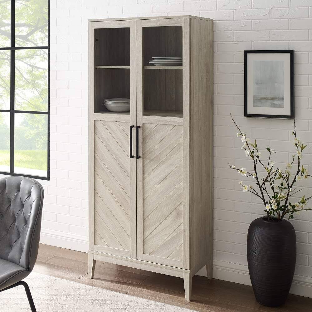 Dark Walnut Storage Cabinet S48127