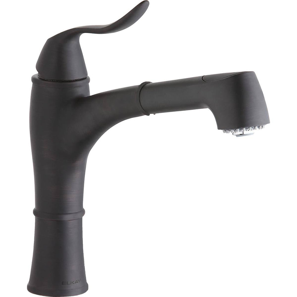 Oil Rubbed Bronze Pull Out Kitchen Faucet Y444