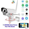 Outdoor Waterproof WiFi PTZ Security Camera with Built-in Micro M5684