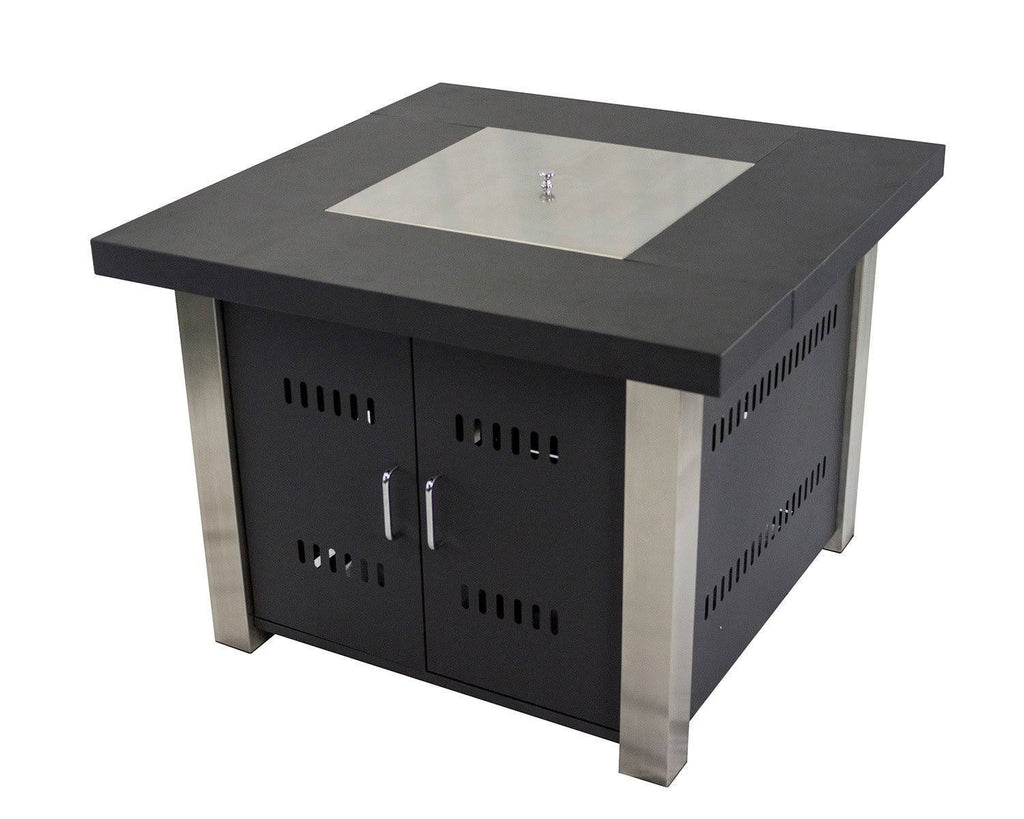 38 in. Square Gas Fire Pit Table W7591