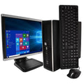 Black Desktop Computer 8GB Ram 120GB SSD Windows 10 Pro U7574