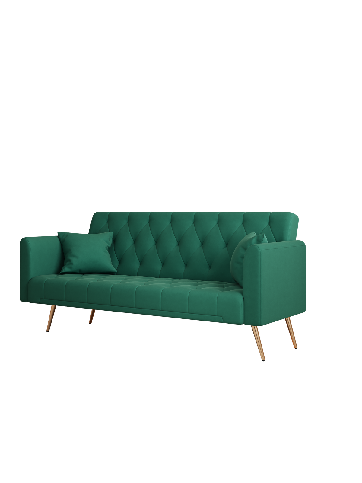 Convertible Sofa Bed Green Z716