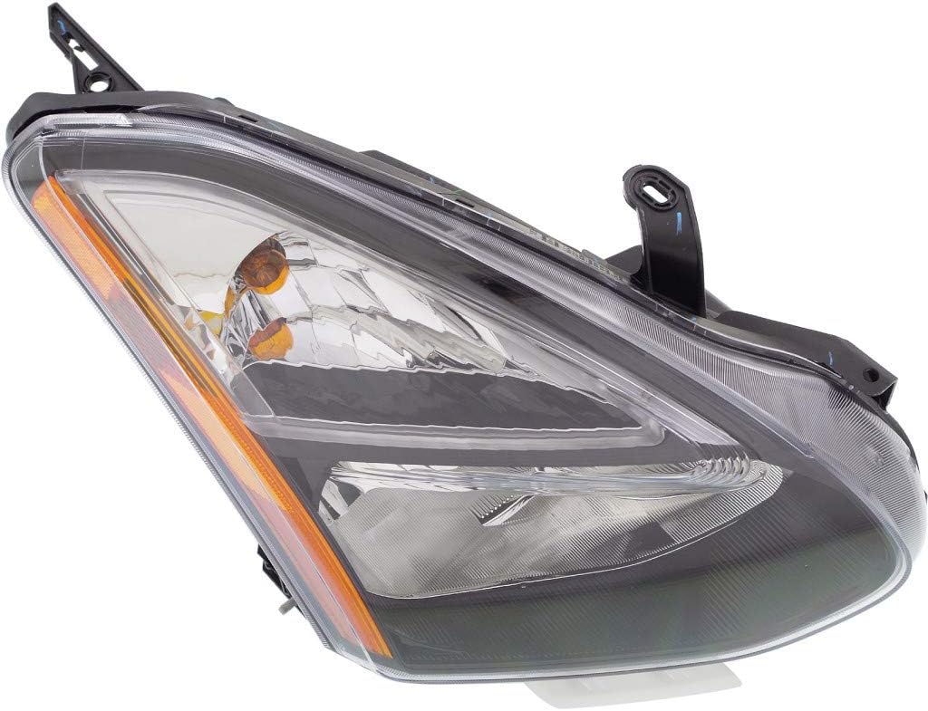 Headlight for Nissan Rogue 2014 2015 Passenger Side Halogen Black J975