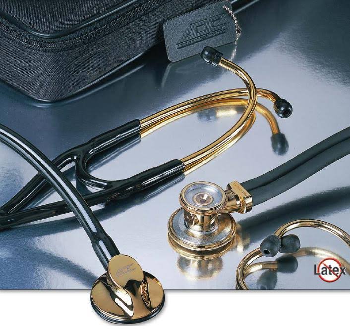 Gold Plated Cardiology Stethoscope D5704