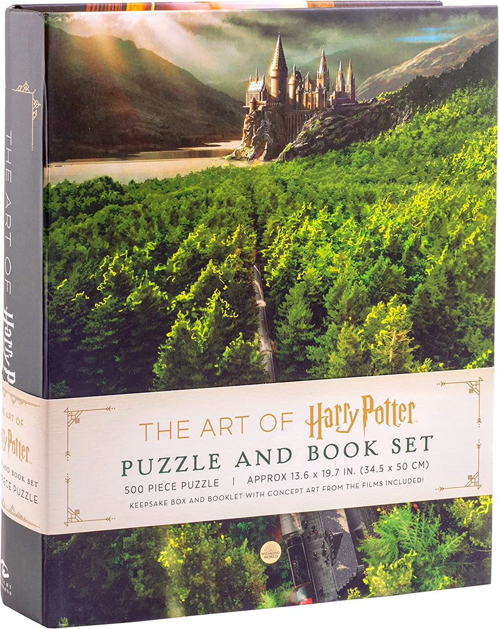 500 Pieces Harry Potter Jigsaw Puzzle with Illustrated Book J388910