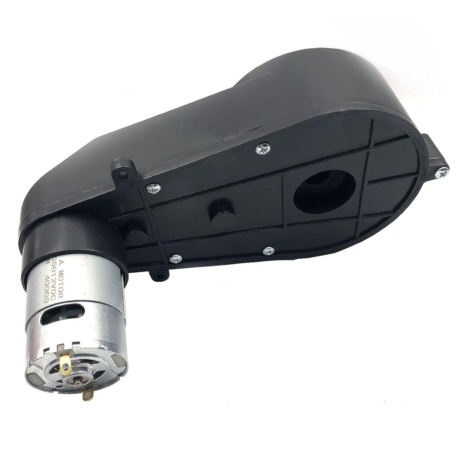 12V 550 Gearbox High Torque DC Motor for Kids Ride on Car Parts, Pack of 2 I990