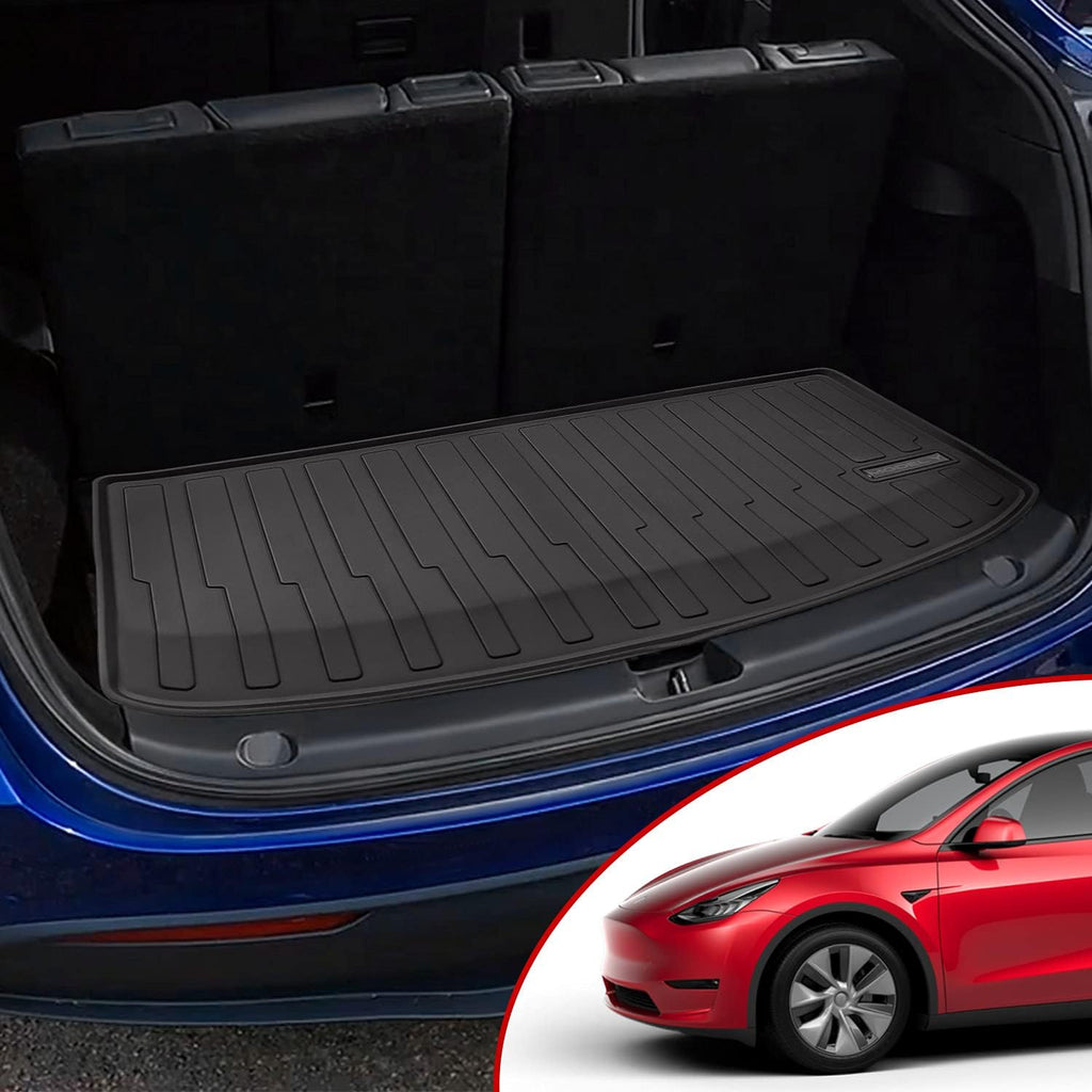 Tesla Model Y Frunk Mat Cargo Liner Floor Mat All Weather 5 Seat Accessories H324895