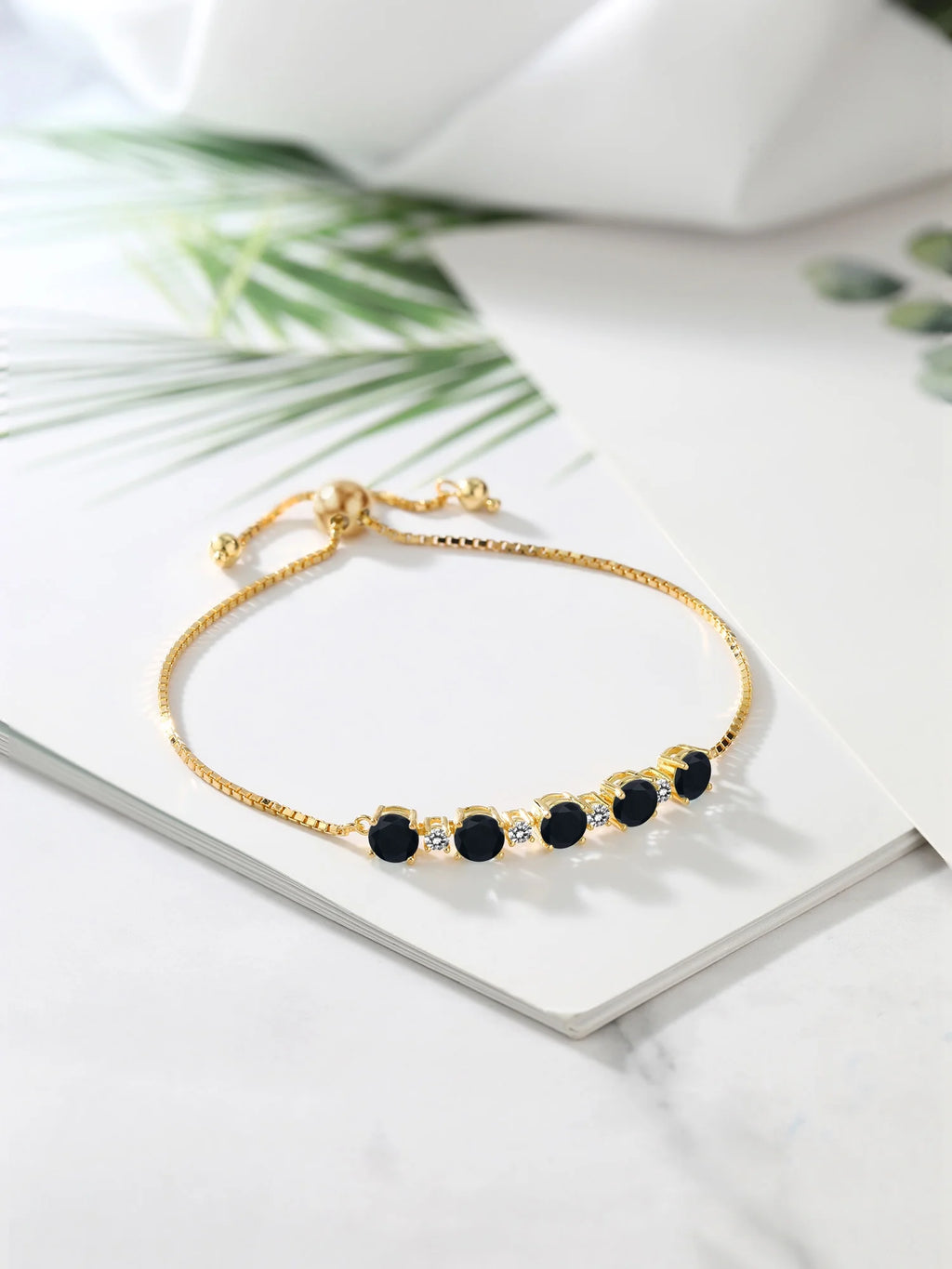 18K Yellow Gold Plated Silver Bracelet A941478