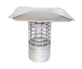 9-Inch Stainless Steel Round Chimney Cap J59399
