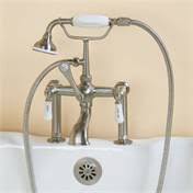 Tub Rim Mounted Faucet with Hand Held Shower K45211