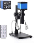 16MP Full HD 1080P 60FPS HDMI USB C-Mount Microscope Video Camera with 150X Zoom Lens I408594
