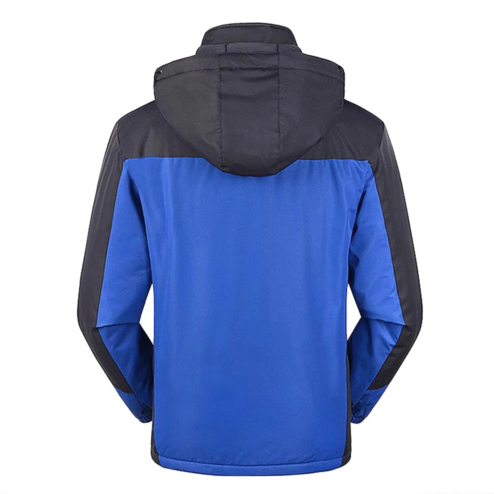 Blue Waterproof Ski Jacket with Removable Hood B835430