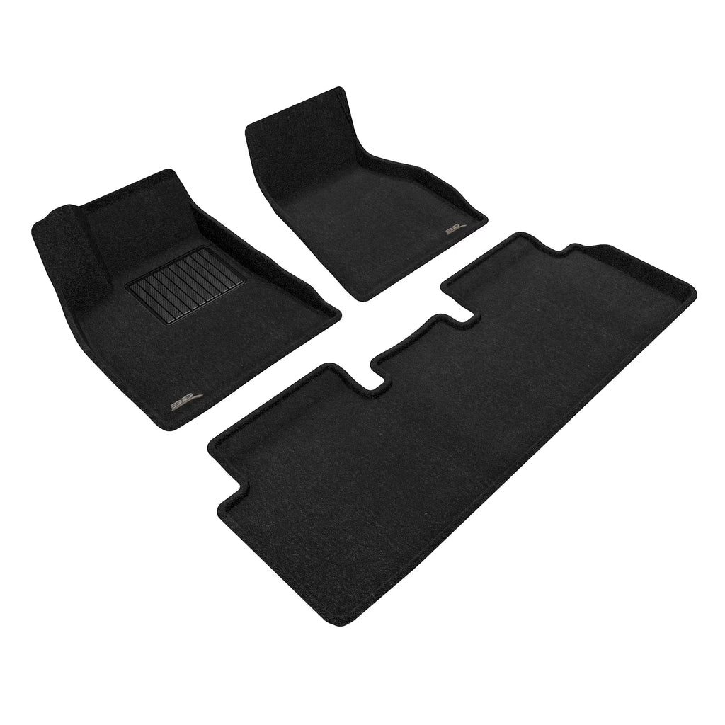 3D MAXpider ELEGANT Floor Mat (BLACK) Full Set G5425