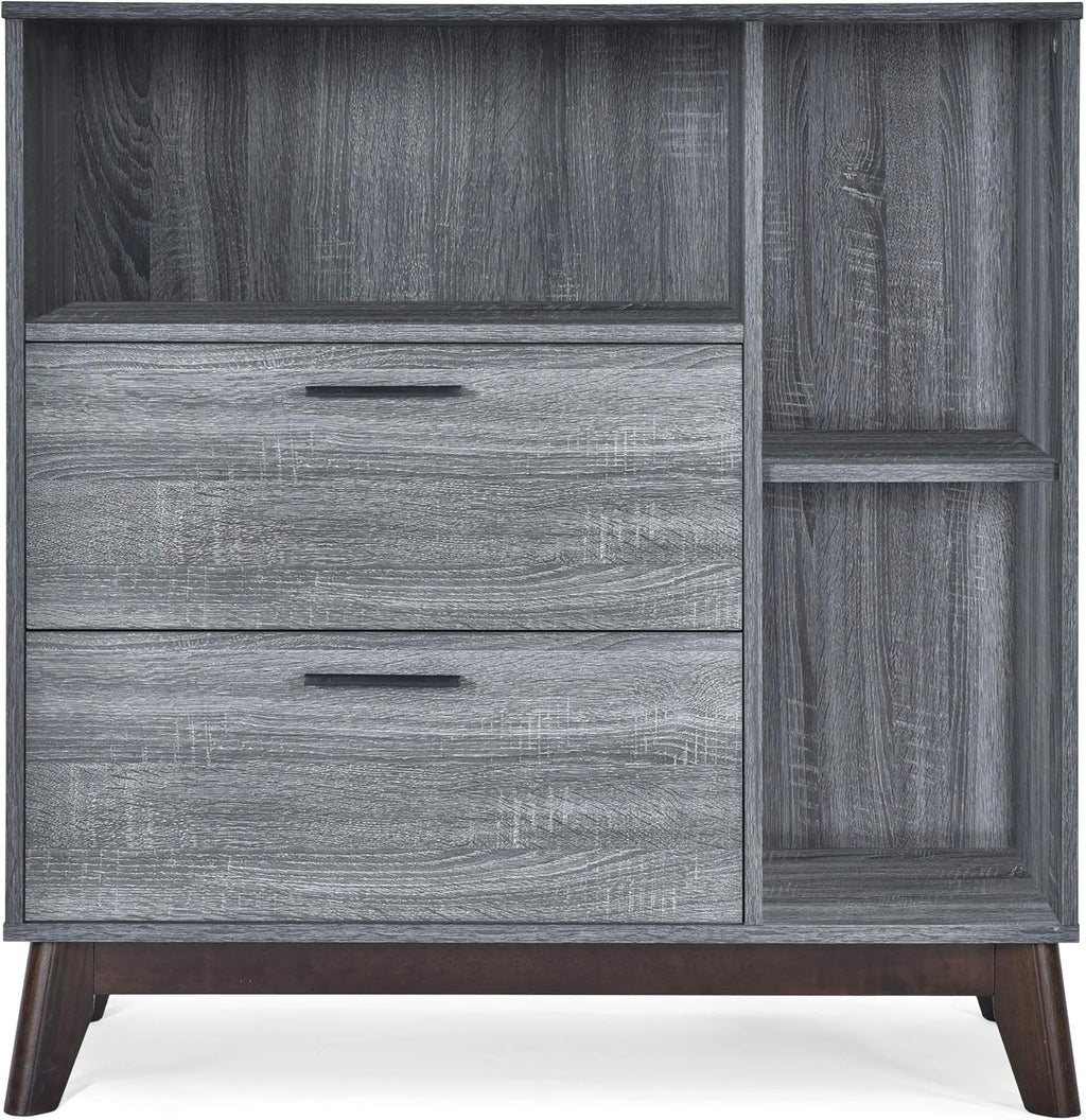 Sanremo Oak Wenge Cabinets A7370
