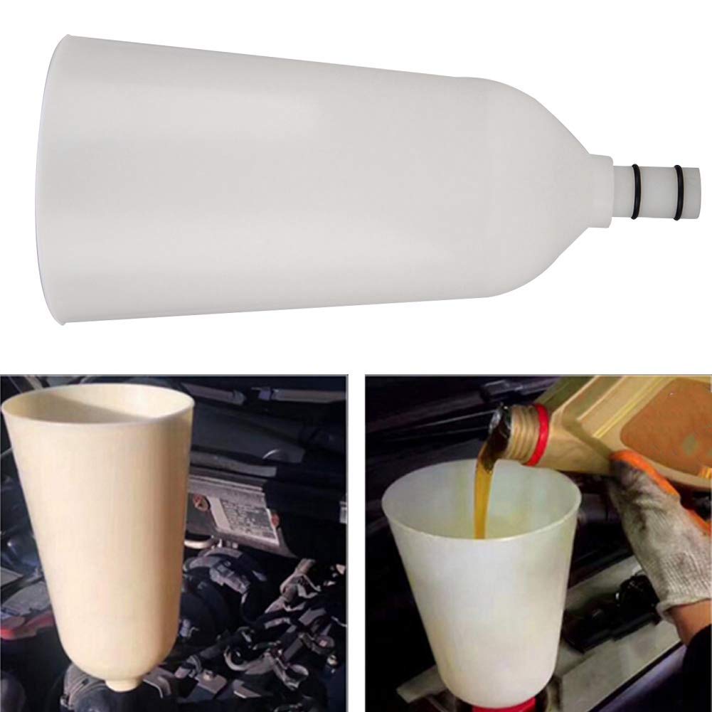 Oil Fill Funnel Kit with Swivel Offset Extension Tube, 10Pcs, Pack of 2 M115