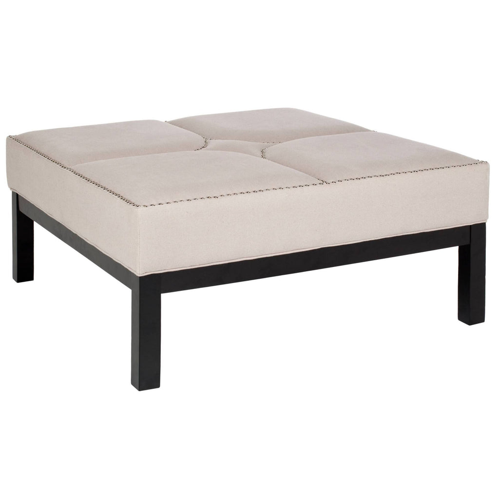 Taupe Cocktail Ottoman V264492