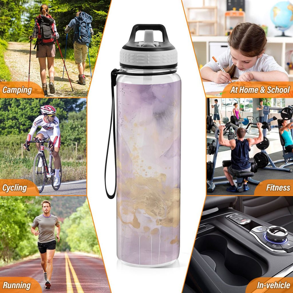 32oz Tritan Leakproof Water Bottle with Straw R832