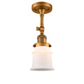 Brass LED Semi Flush Mount K98659