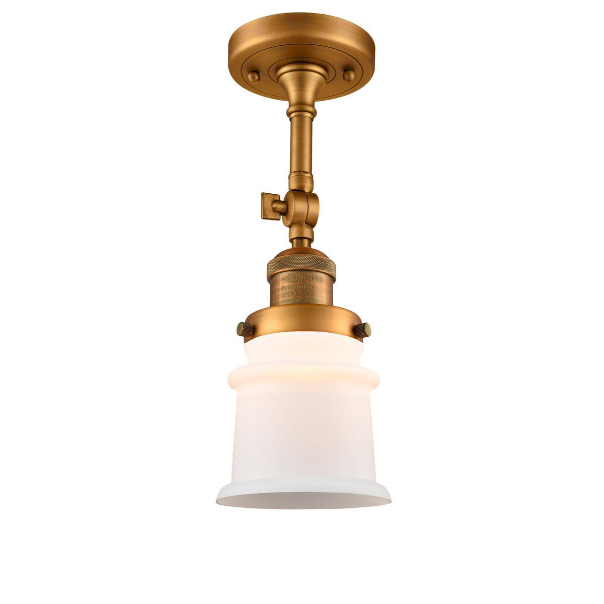 Brass LED Semi Flush Mount K98659