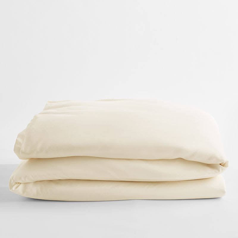Ivory King Tencel Lyocell Sateen Duvet Cover P2739
